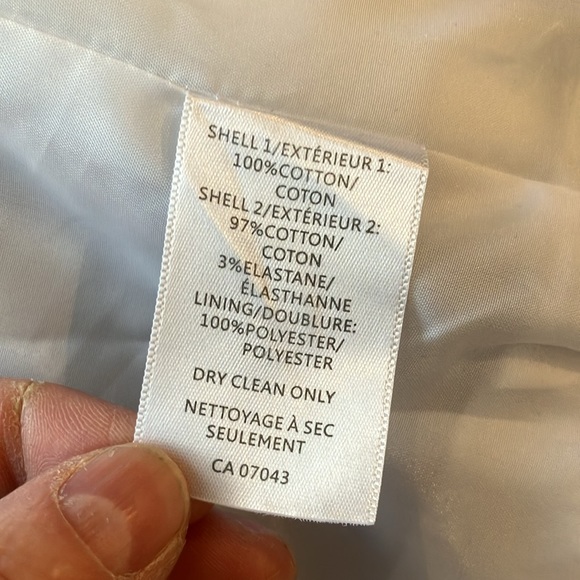 Fabulous Cynthia Rowley white and gray open jacket. Fully lined. - Picture 9 of 12